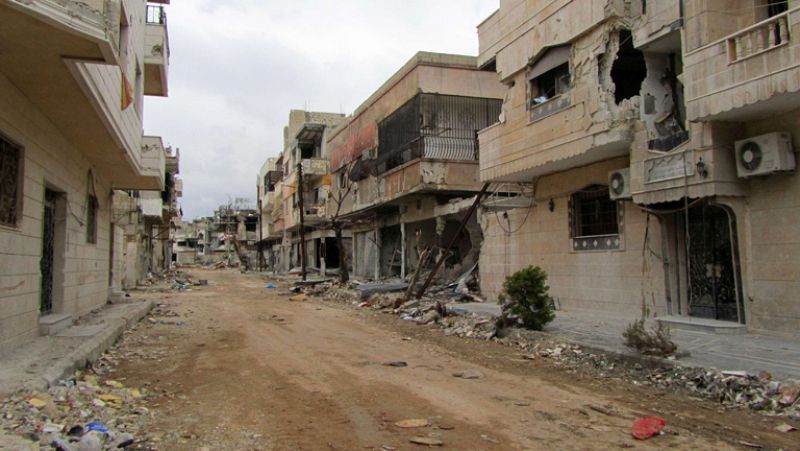 Continúan los combates en Siria 