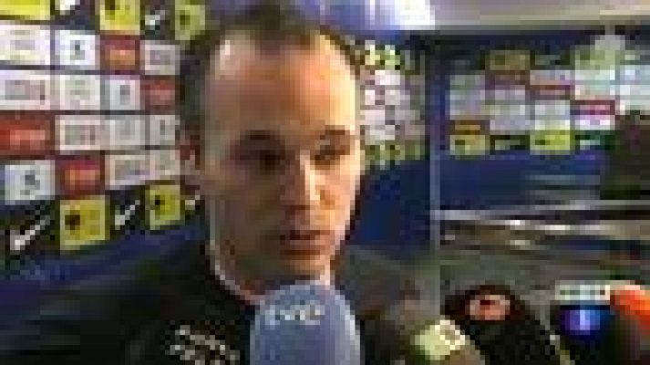 Iniesta: "Intentaremos aprovechar si hay tropiezo del Madrid"