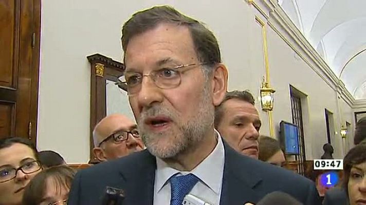 Rajoy dice tener las cosas claras