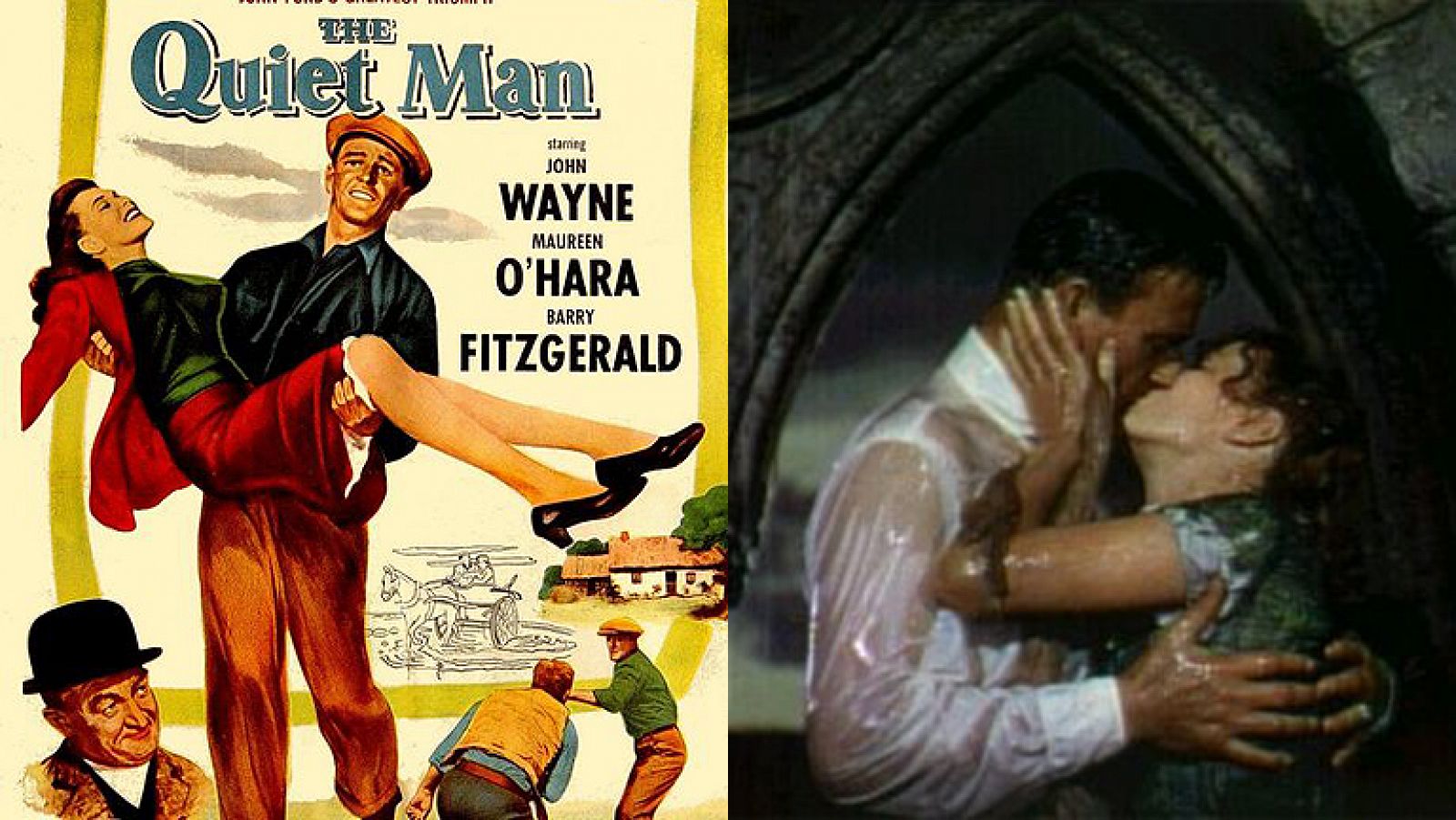'El hombre tranquilo' una de las mejores películas de John Ford y John Wayne en Clásicos de la 1
