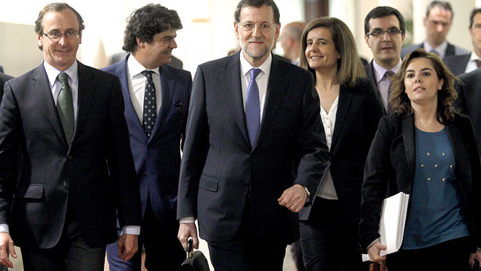 Telediario 1: Mensaje de tranquilidad de Rajoy | RTVE Play
