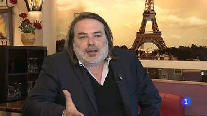 Telediario 1 - Sarkozy en el cine