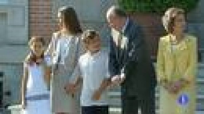 Telediario 1 - Froilán continua recuperándose