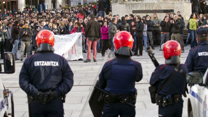 Los antidisturbios vascos no usarán pelotas de goma a partir de 2013 tras la muerte de Cabacas