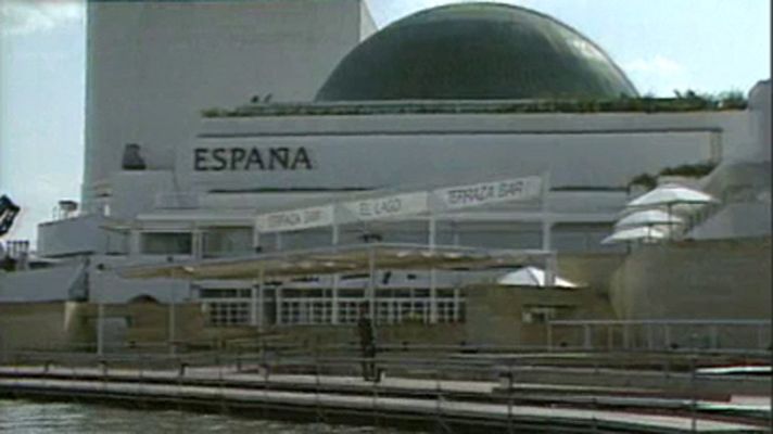 Fue noticia en el Archivo de RTVE - Clausura de la Expo'92 de Sevilla