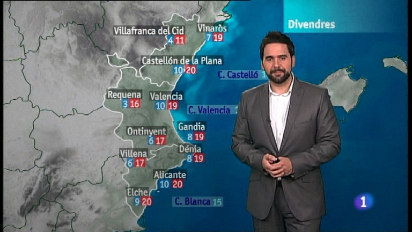 L'informatiu - Comunitat Valenciana: El tiempo en la Comunidad Valenciana - 12/04/12 | RTVE Play