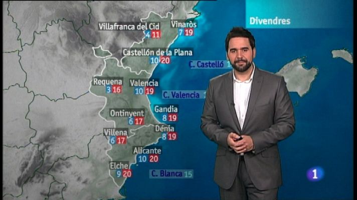 El tiempo en la Comunidad Valenciana - 12/04/12