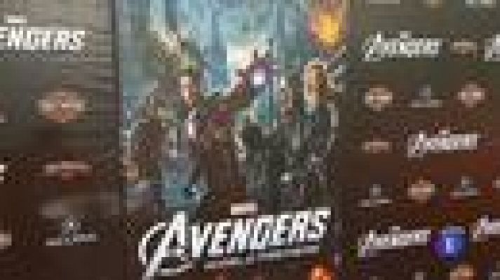 Telediario 1 - Multitudinario estreno en Los Ángeles de 'Los Vengadores'