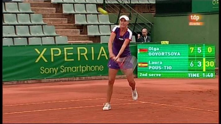 Tenis - WTA Barcelona Ladies Open: Jueves. 1º partido - 12/04/12