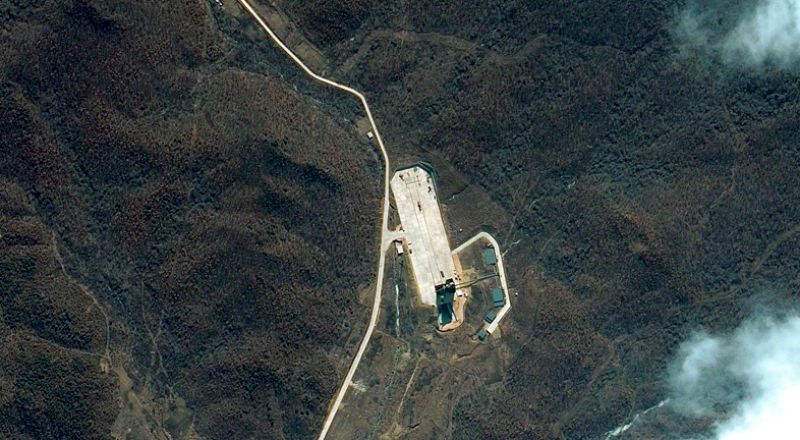 FRACASO LANZAMIENTO COHETE COREA DEL NORTE ABRIL 2012