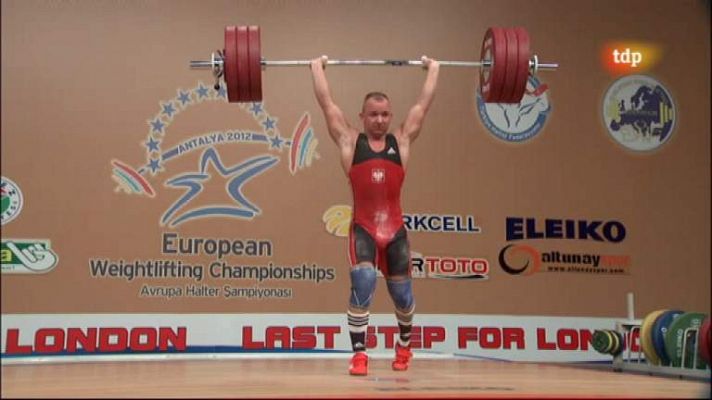 Halterofilia - Campeonato de Europa 77 Kgs. Masculino