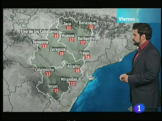 Noticias Aragón - El tiempo en Aragón - 13/04/12