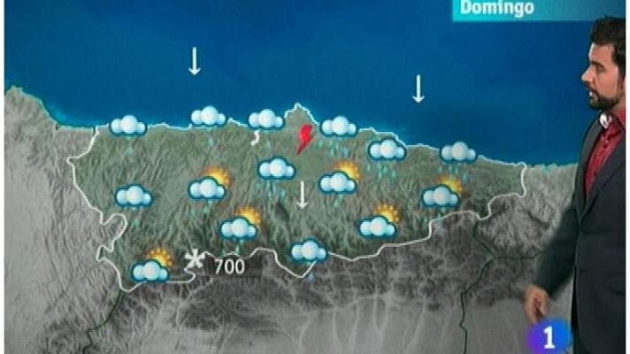 El tiempo en Asturias - 13/04/12