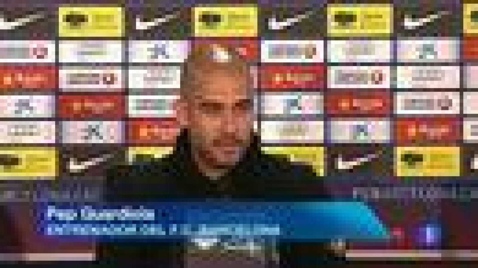 Telediario 1: Guardiola: "Debemos ganar al Levante para seguir con posibilidades" | RTVE Play