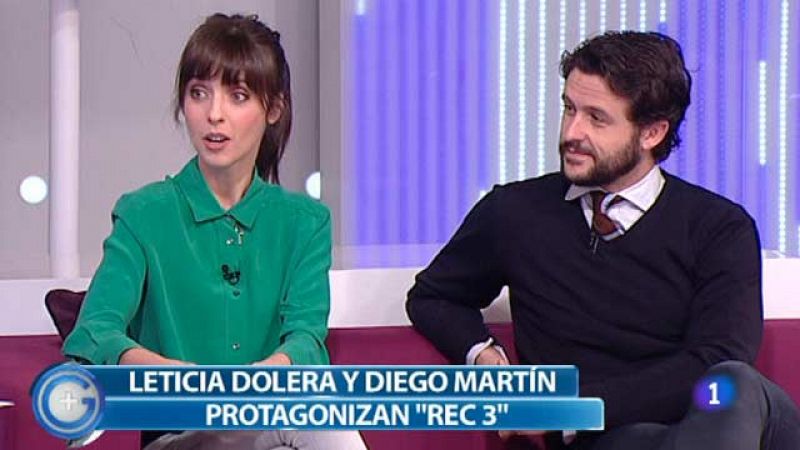 Más Gente - Diego Martín y Leticia Dolera nos cuentan su boda terrorífica en 'Rec 3. Génesis'