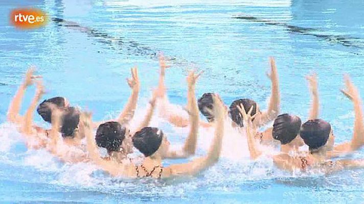 Londres 2012 A la carta - El equipo español de sincronizada presenta su ejercicio olímpico