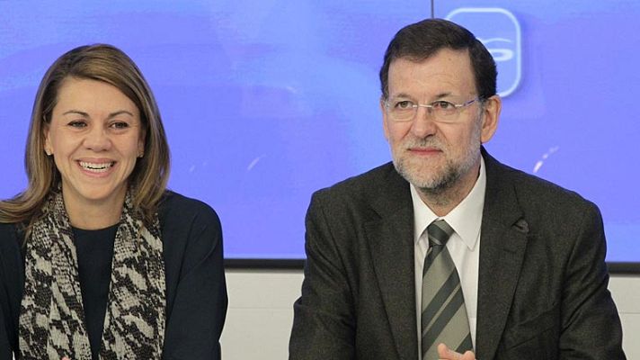 Telediario 1 - Cada presidente autonómico del PP, según Cospedal, ha presentado sus fórmulas