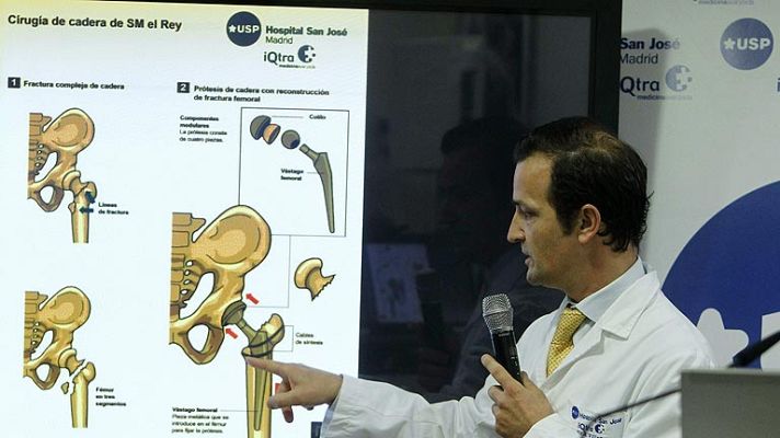 Informativo 24h - El rey evoluciona favorablemente