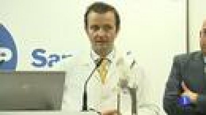 Telediario 1 - Rehabilitación del Rey