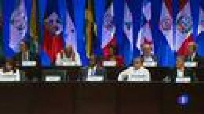 Telediario 1 - Sexta Cumbre de las Américas