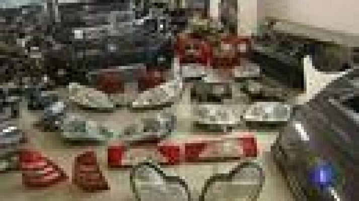 Telediario 1 - Automóviles robados