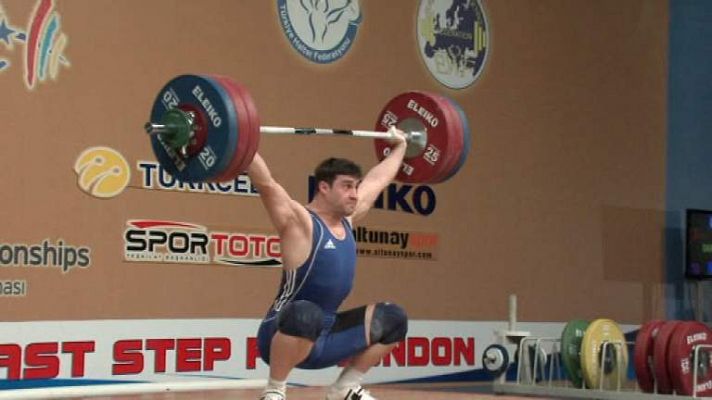 Halterofilia - Campeonato de Europa 94 Kgs. Masculino