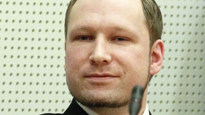 Telediario 1 - Juicio a Anders Breivik