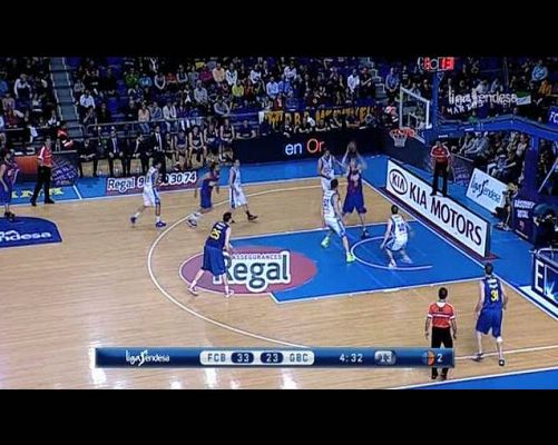 Baloncesto en RTVE - Barcelona Regal 77-61 Lagun Aro