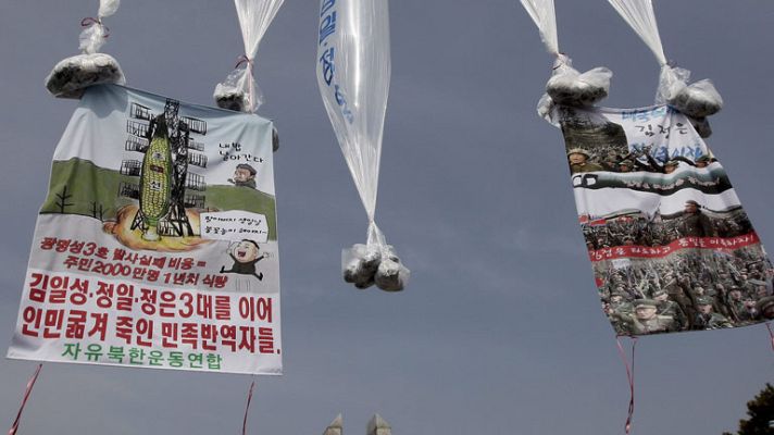 Telediario 1 - Discurso de Kim Jong-un