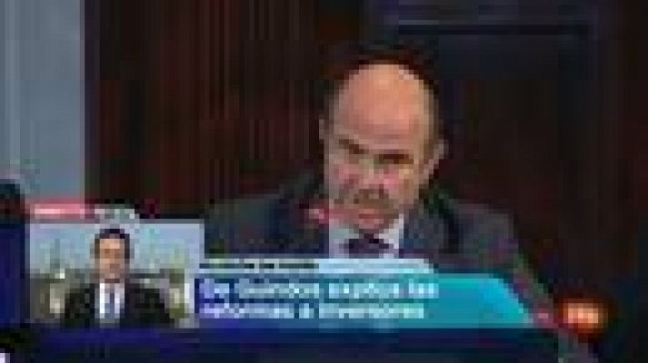 Telediario 1 - España, a convencer inversores