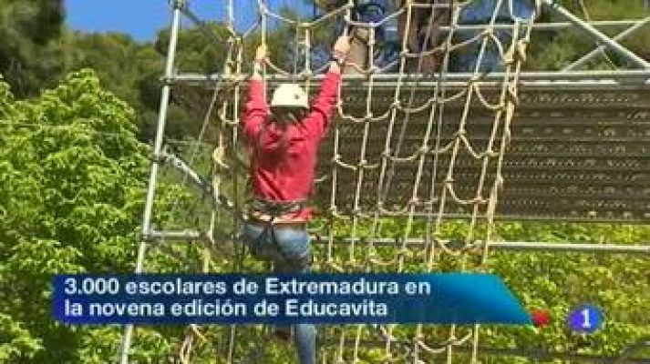 Noticias de Extremadura - Extremadura en 2'- 17/04/12