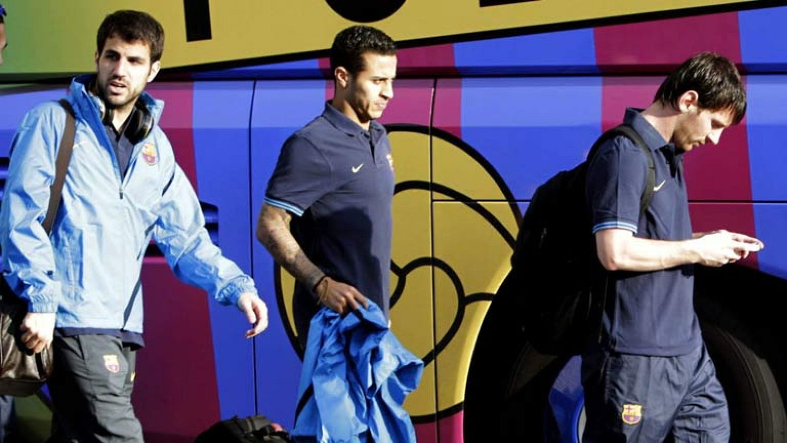 Después del Bayern-Real Madrid, le toca al Barcelona ante otro rival de cuidado, el Chelsea. El equipo de Guardiola ha viajado a Londres dos días antes del encuentro.