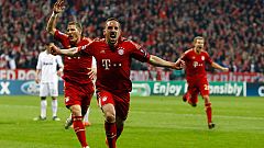Ribéry adelanta al Bayern (1-0)