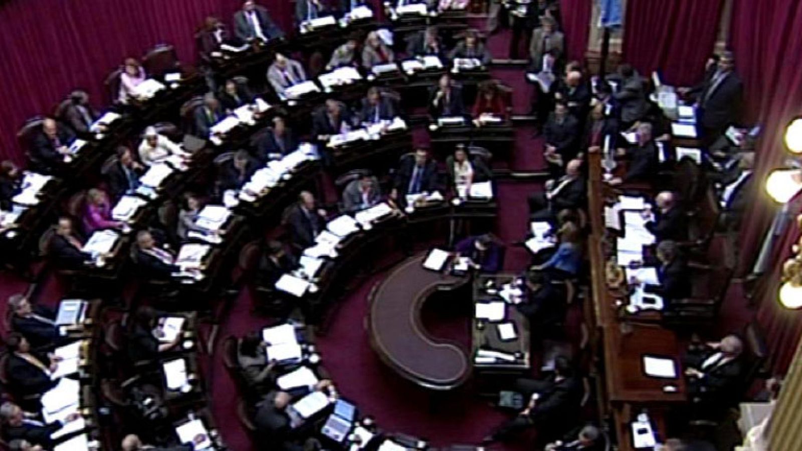 El senado argentino comienza el proyecto de Ley de Expropiación