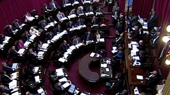 Telediario 1 - Ley de Expropiación