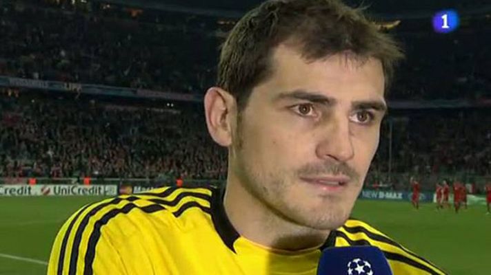 Champions League - Casillas: "Da rabia porque es la última jugada del partido"