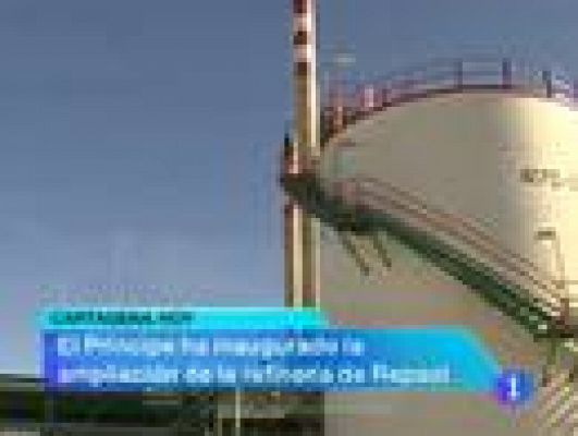 Noticias Murcia - La Región de Murcia en 2'.(18/04/2012).