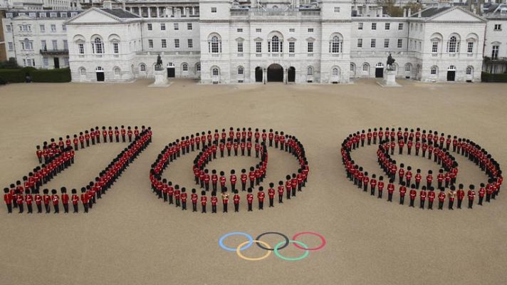 Telediario 1 - 100 días para los JJOO de Londres