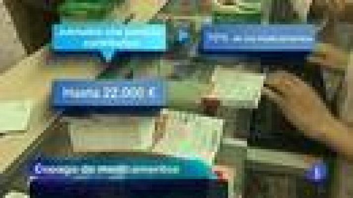 Telediario 1 - Copago por la medicina