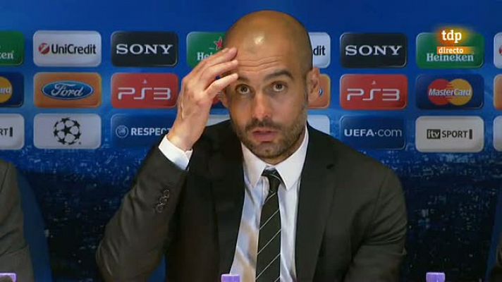Champions League - Guardiola: "La sensación es que este año ya hemos ganado"