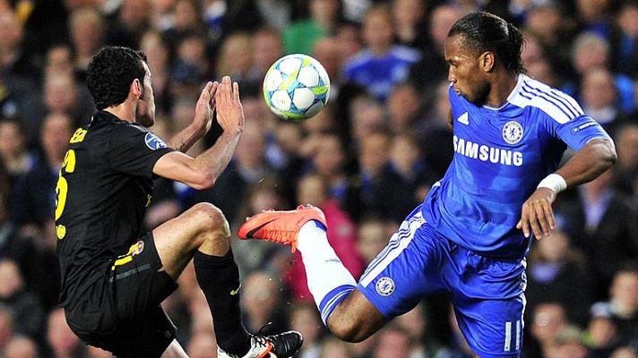 Telediario 1 - Una ocasión del Chelsea le da la victoria ante el Barça