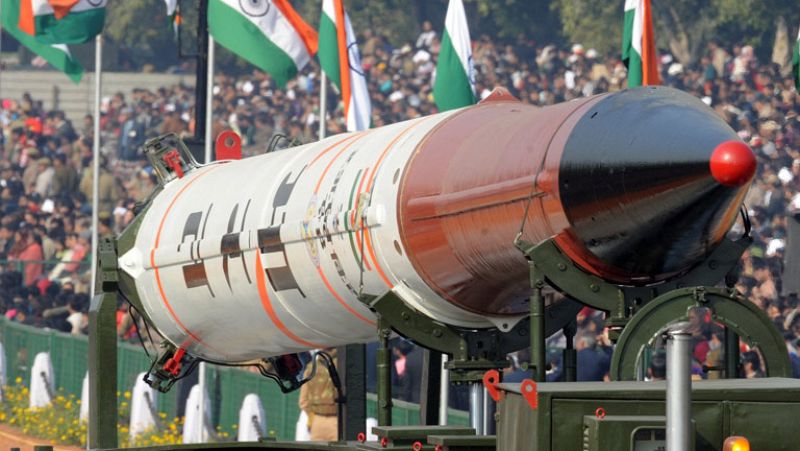 La India prueba con éxito su primer misil nuclear de largo alcance