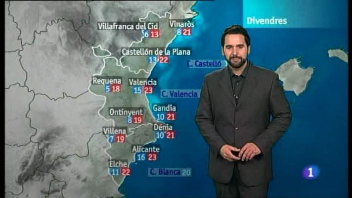 El tiempo en la Comunidad Valenciana - 19/04/12 