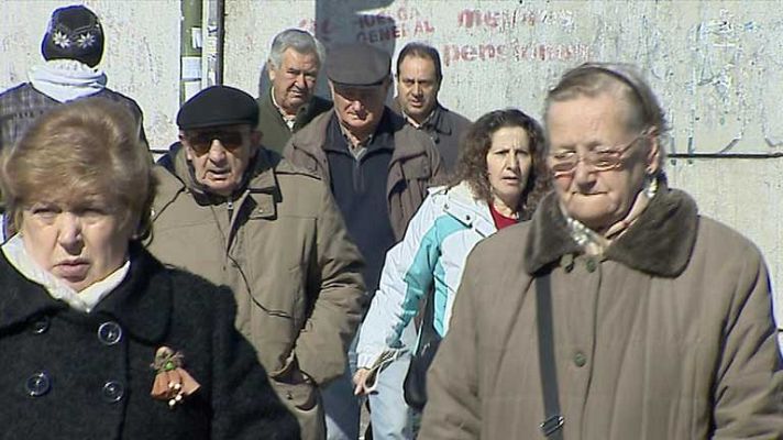 Telediario 1 - La población española crece muy poco