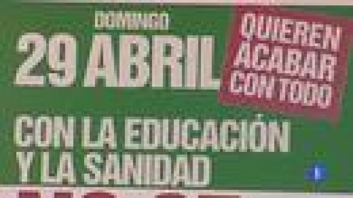 Manifestaciones el 29 de abril