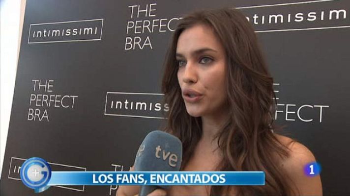 +Gente - Irina Shayk reaparece en Madrid