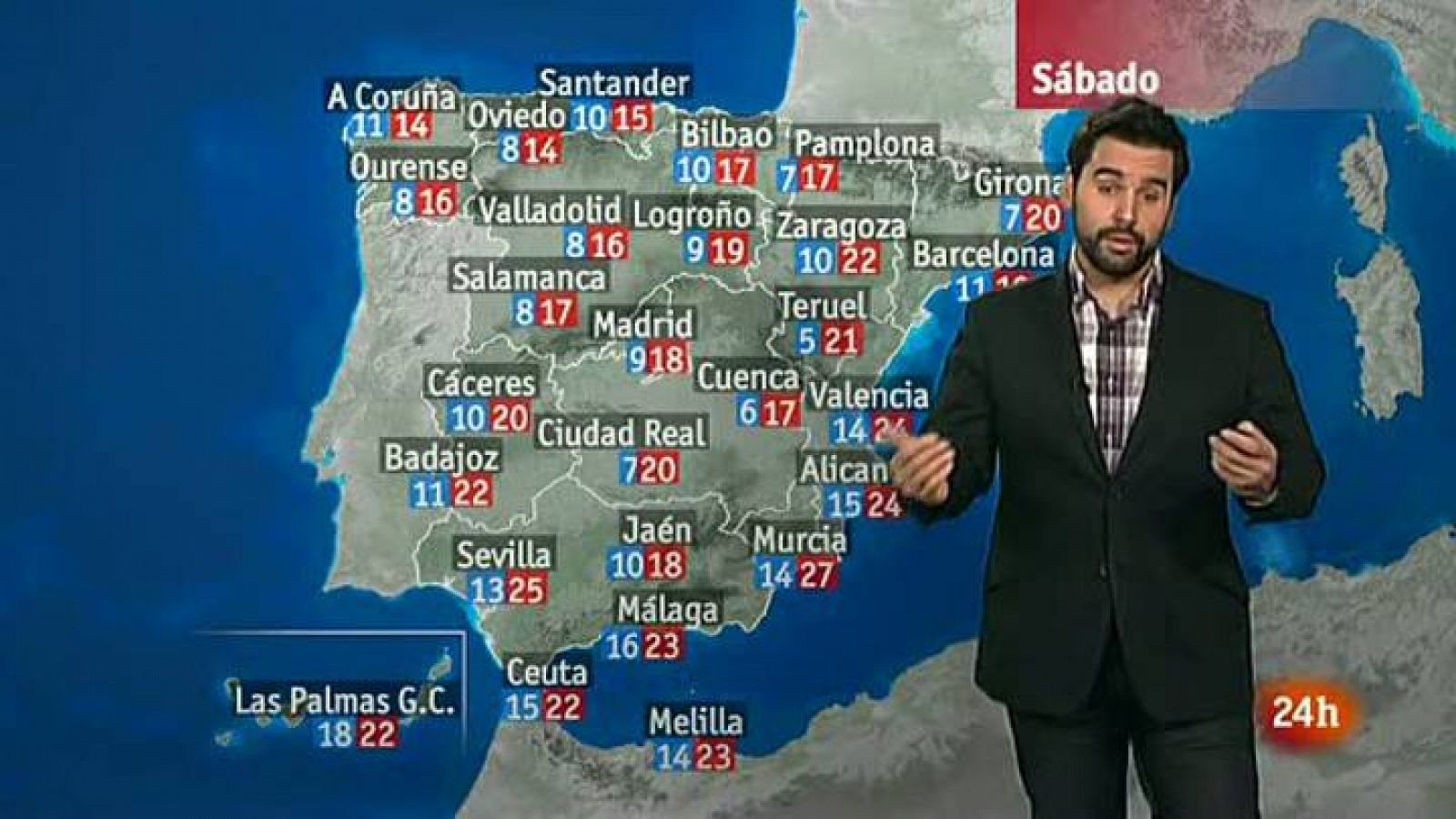 El tiempo: Lluvias débiles en el norte | RTVE Play