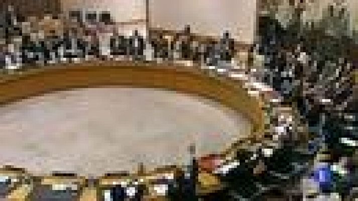 Telediario 1 - Aprobación de la ONU