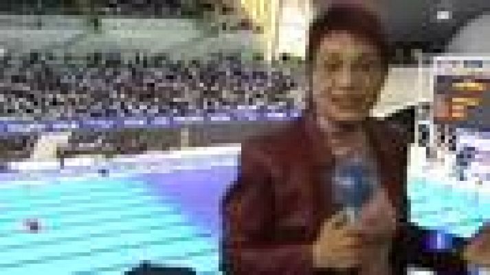 Telediario 1 - La sincronizada saca el billete para Londres