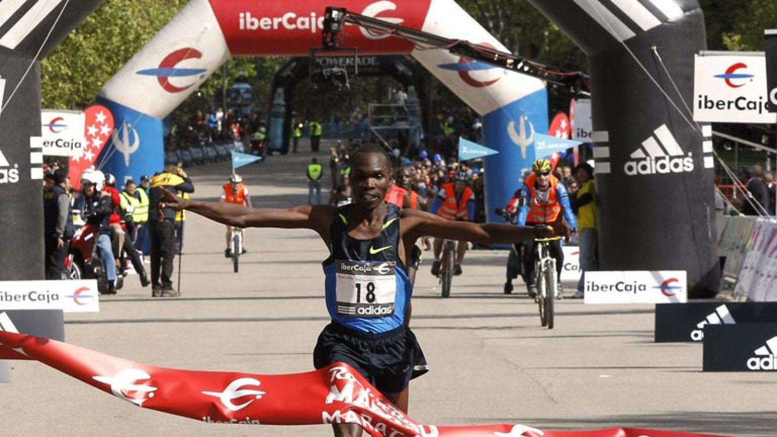 Doblete keniata en el maratón de Madrid